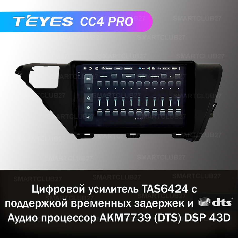 Teyes CC4 Pro 10,2" для Toyota Camry 2018+ (прав)