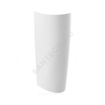 Пьедестал для умывальника Classic белый Sanita Luxe PD.FS/Classic/N/WHT.G/S1