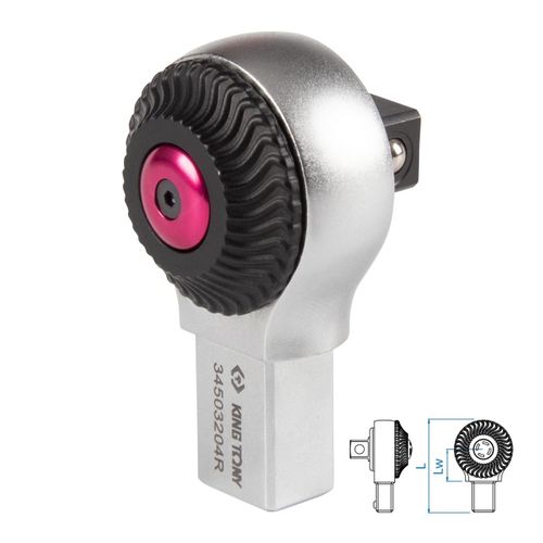 KING TONY (34503204R) Насадка трещоточная 1/2", 14 х 18 мм