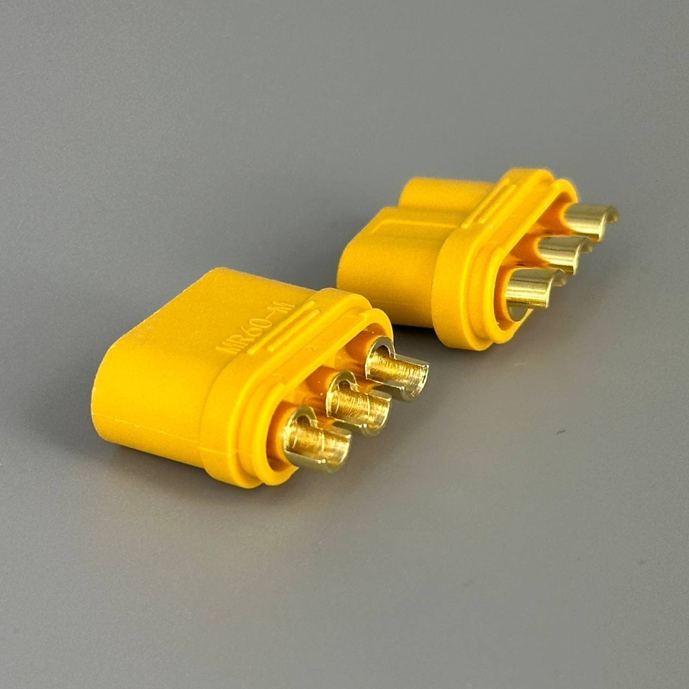 Нейлоновый разъем Amass MR60 (мама/папа) (10 пар)