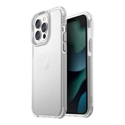 Чехол Uniq Combat Aramid effect для iPhone 13 Pro (IP6.1PHYB(2021)-COMAFRST) прозрачный (Frost)
