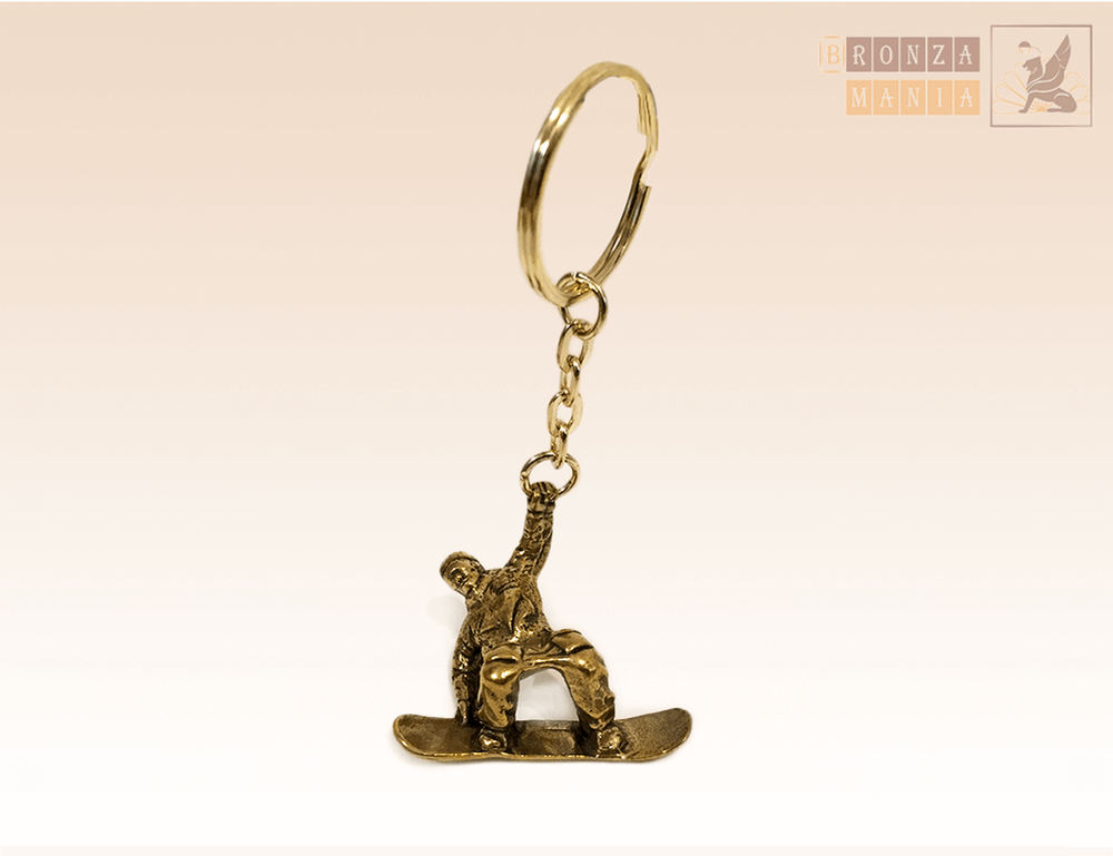 брелок Сноубордист в прыжке