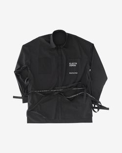 Рубашка Futureisnown Electrosmog Protected shirt Черная