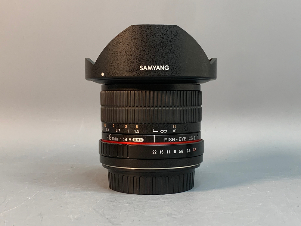 Samyang 8mm 3.5 AS IF UMC Fish-eye CS II Canon EF