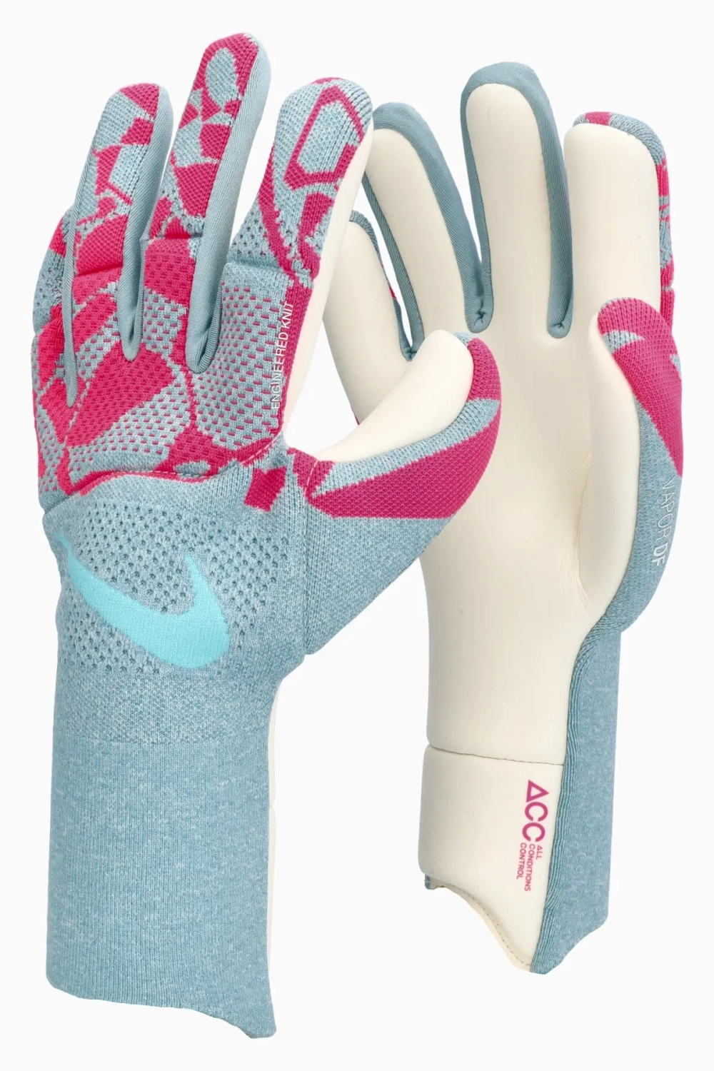 Вратарские перчатки Nike Vapor Dynamic Fit - бирюзовый