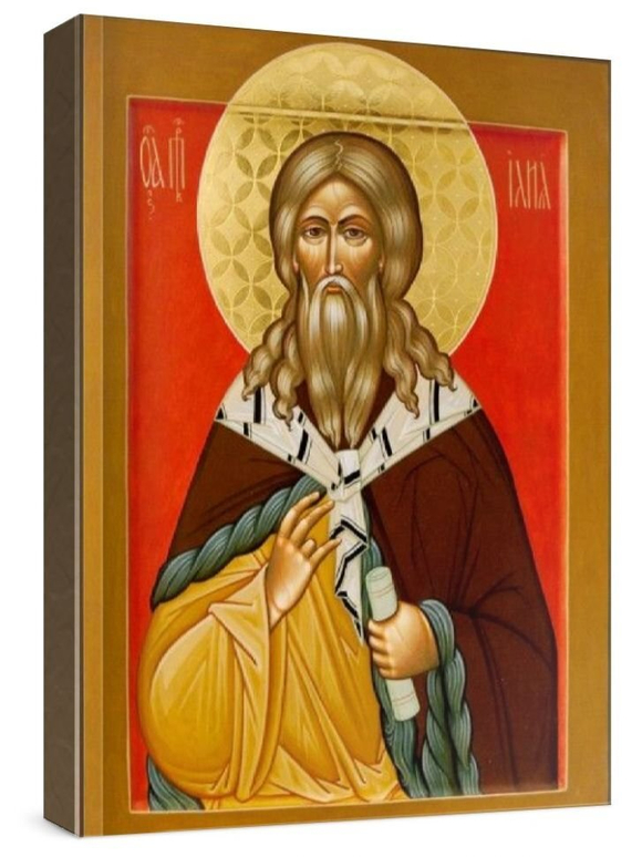 Илия Пророк (рукописная икона)