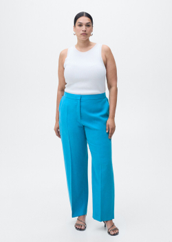 Прямые костюмные брюки