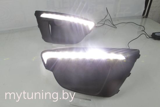 Дневные ходовые огни для Киа Рио  X-Line 2018-