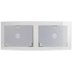 GT 214/-G горизонтальная гнутая двойная , золото 10х15 | GT