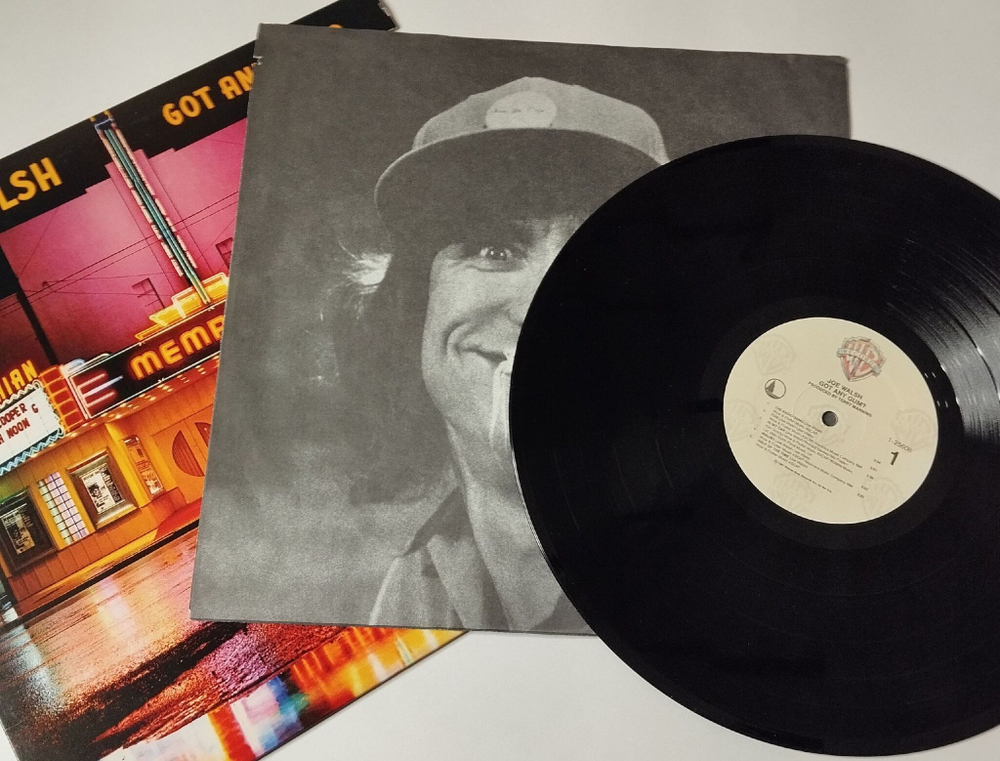 Винтажная виниловая пластинка LP Joe Walsh Got Any Gum (USA 1987) The Radio Song