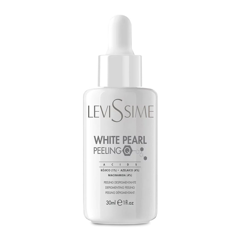 Осветляющий химический пилинг 9% с эффектом сияния Levissime White Pearl Peeling 30мл