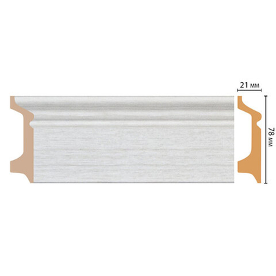 Плинтус Decomaster D122 D122-1070 ДМ