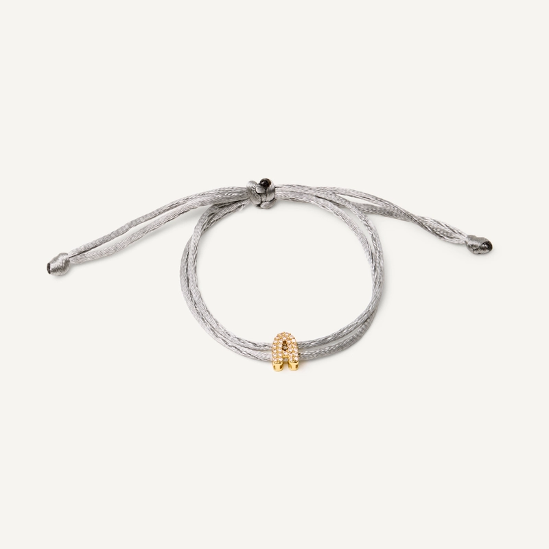 Браслет Твоя Мини Буква – Золото