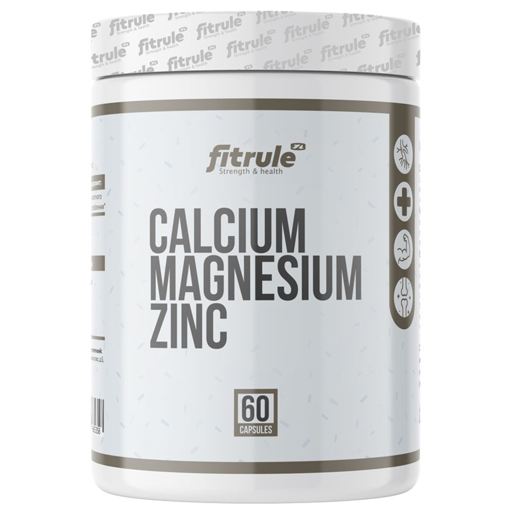 Fitrule Calcium Magnesium Zinc (60 капс.) [M]