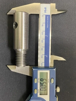Переходник для миксера фиолент М14 под шнек бензобура 20 мм