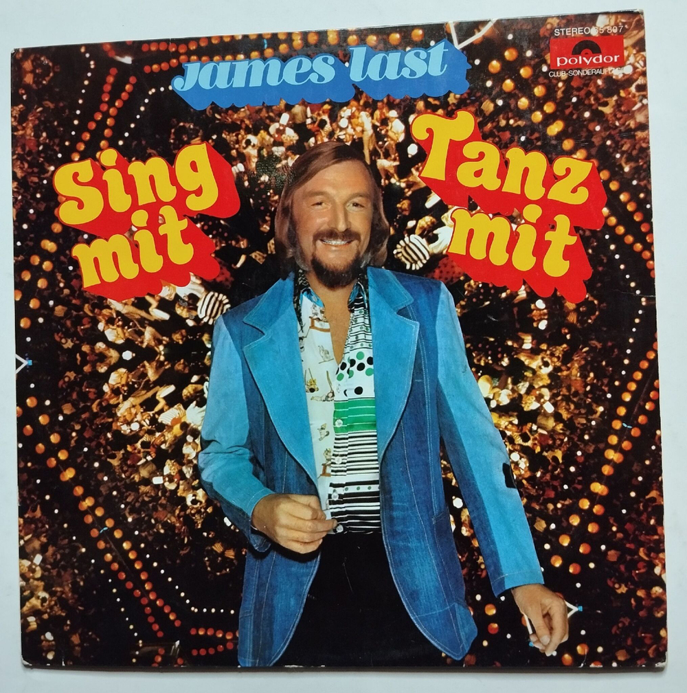 Винтажная виниловая пластинка LP James Last Sing Mit Tanz Mit (Germany 1976) (Club Edition)