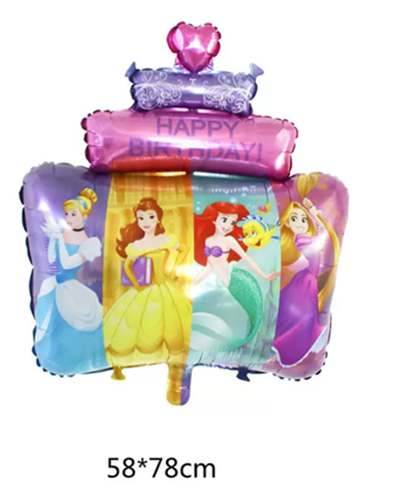 Фольгированный шарик "Принцессы Дисней" (99)10