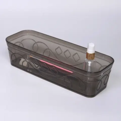 Контейнер для хранения «Пинто», цвет серый, 30*10,5*7,5см