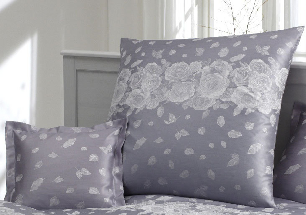 Наволочка 50x70 Elegante Prestige серебро