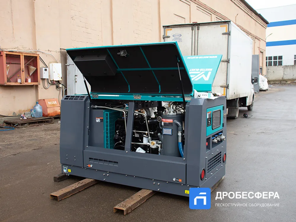 Дизельный винтовой компрессор MASTER BLAST MB185D+ АС