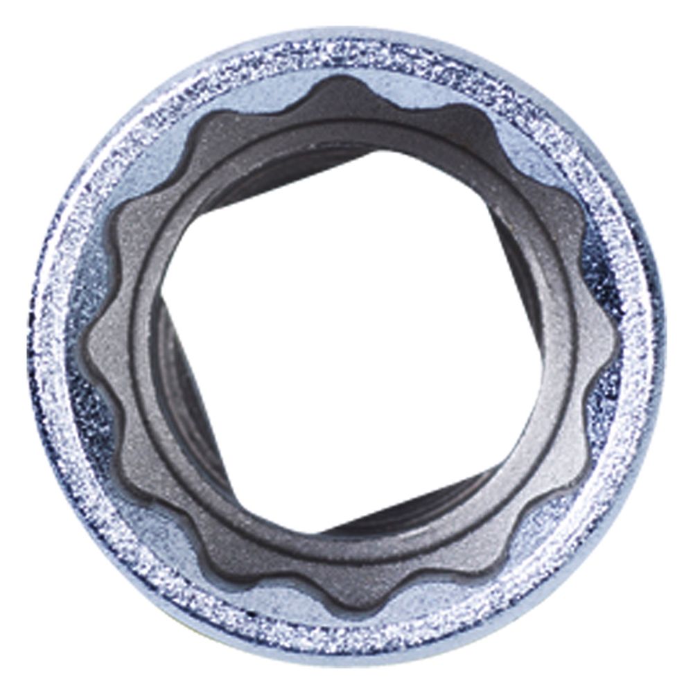 KING TONY (433022S) Головка торцевая стандартная двенадцатигранная 1/2", дюймовая 11/16"