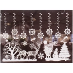 Наклейка на стекло «Снегопад» 50*35 см (диаметр рулона 4 см)