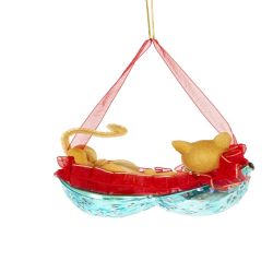 GAEM Украшение новогоднее "Котёнок", L11 W4,5 H6,5 см