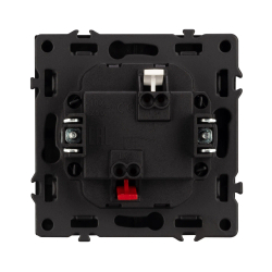 Механизм выключателя одноклавишный непроходной LED SWT-NOBE-MK01-SFPL-L-BK (230V, 10A) (Arlight, -) 054258