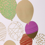 Пакет подарочный «Воздушные шарики» 31*42*12 см, микс