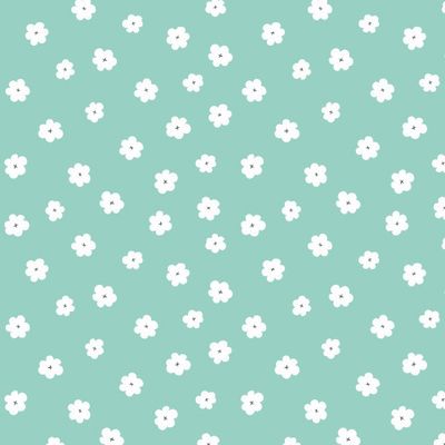 Узор из мелких цветочков, мильфлер