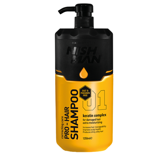 NISHMAN PROFESSIONAL HAIR SHAMPOO 01 - Шампунь для волос 1250 МЛ