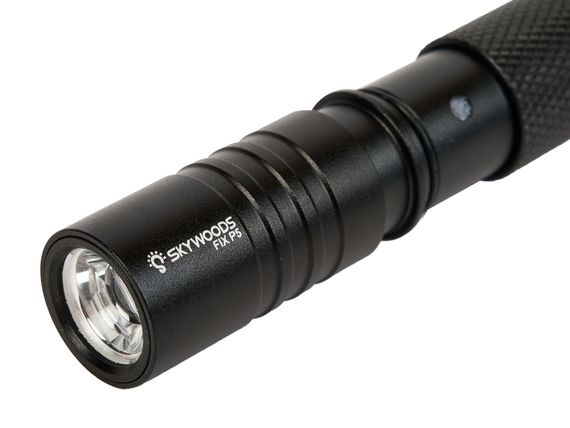 Фонарь-ручка Skywoods Penlight Fix P5 Long 360 люмен, фокусировка луча, Type-C