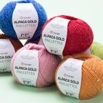 Пряжа YarnArt Alpaca Gold Paillettes (9314)