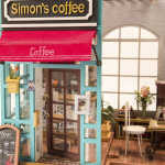 Кофейня Simon'S Coffee от Rolife - Интерьерные конструкторы-румбокс, сборная модель