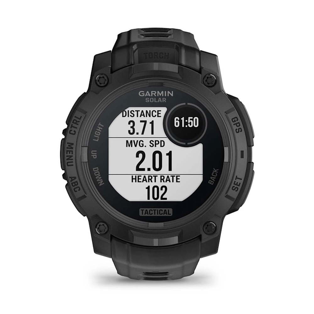 Garmin Instinct 3 - 45 mm Solar, Tactical Edition Black