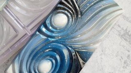 926 | Форма для шоколадных плиток "Изящность" (275*175 мм)