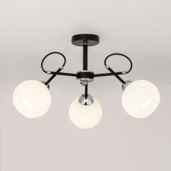 Citilux Стивен CL141231 Люстра потолочная Чёрная