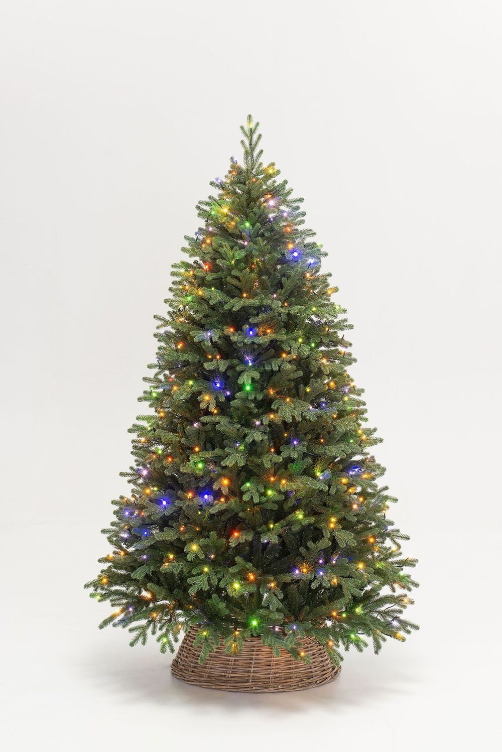 Елка с гирляндой 2в1 «Ванкувер» (Литая+пвх) 180 см / 1,8 м