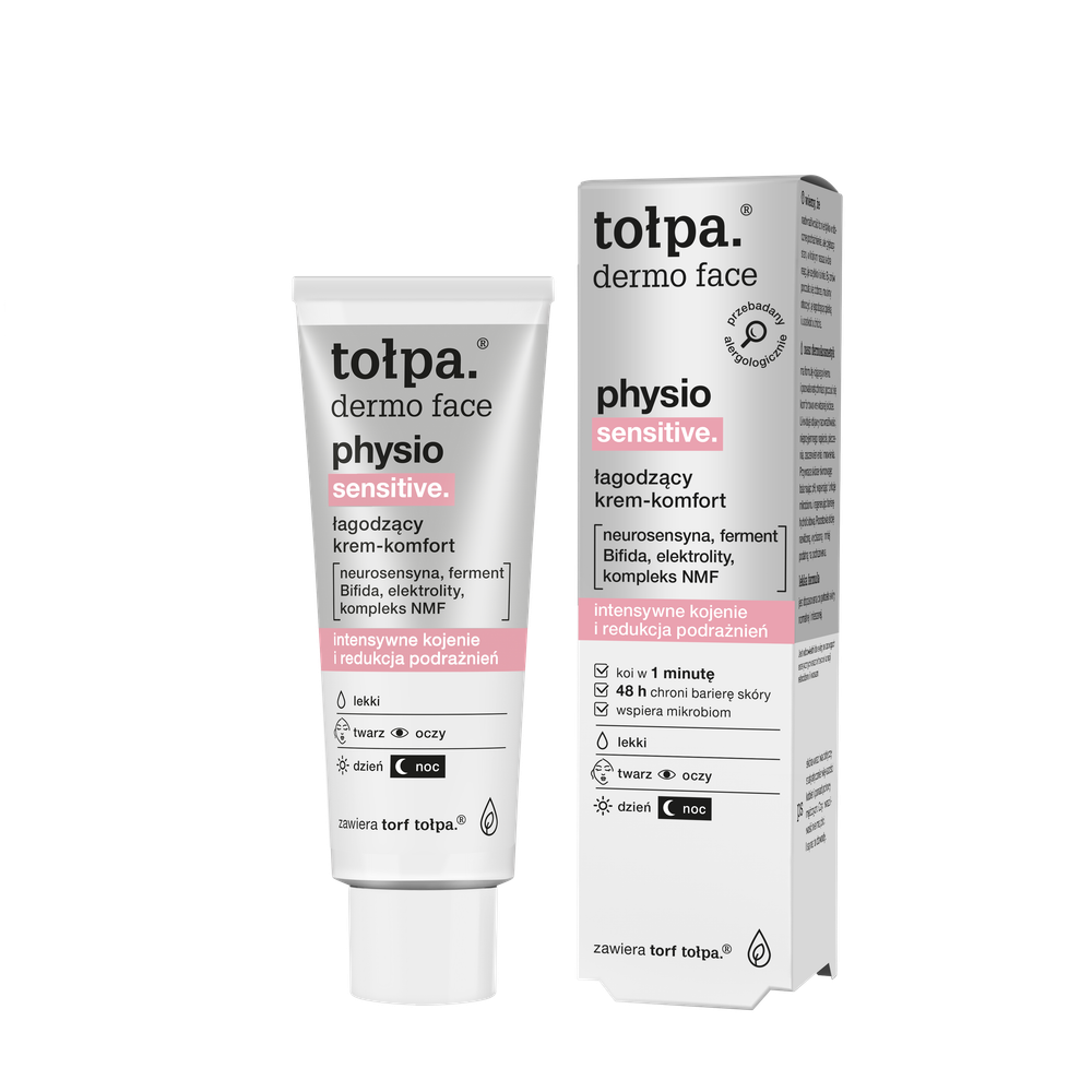 TOLPA DERMO FACE PHYSIO Лёгкий успокивающий крем для чувствительной кожи 40 мл