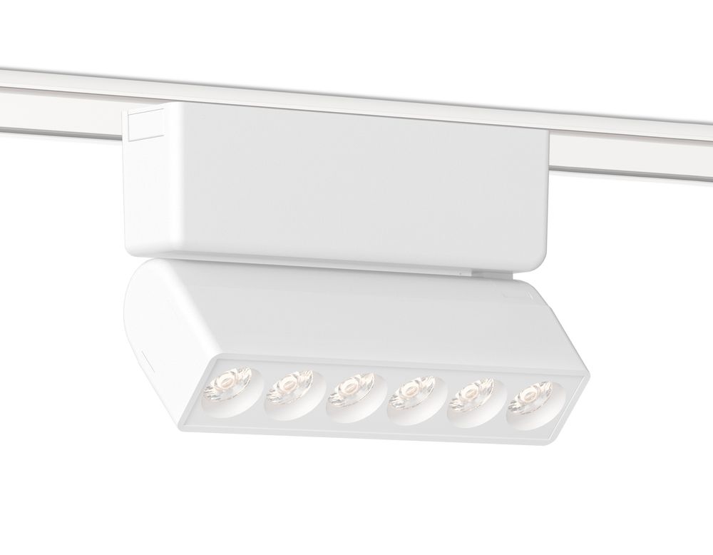 Светильник светодиодный трековый для шинопровода Magnetic Ultra Slim GV1468 WH белый IP20 6W 4200K 48V 24° 122*26*80
