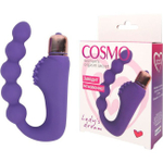 Анальный вибромассажер ёлочка Cosmo , фиолетовый (Цвет: фиолетовый)
