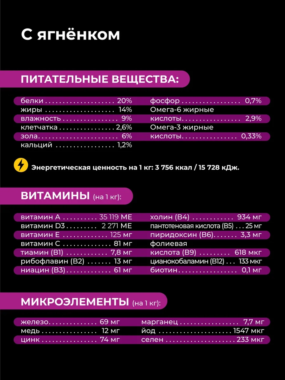 Сухой корм для собак породы Шарпей, с говядиной, 2,5 кг