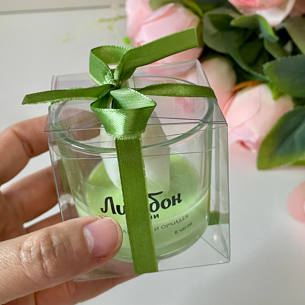 Ароматическая свеча "Белый тюльпан", 35 г