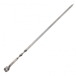 Шампур плоский, 600 х 12 х 2 мм, нержавеющая сталь, Camping Palisad