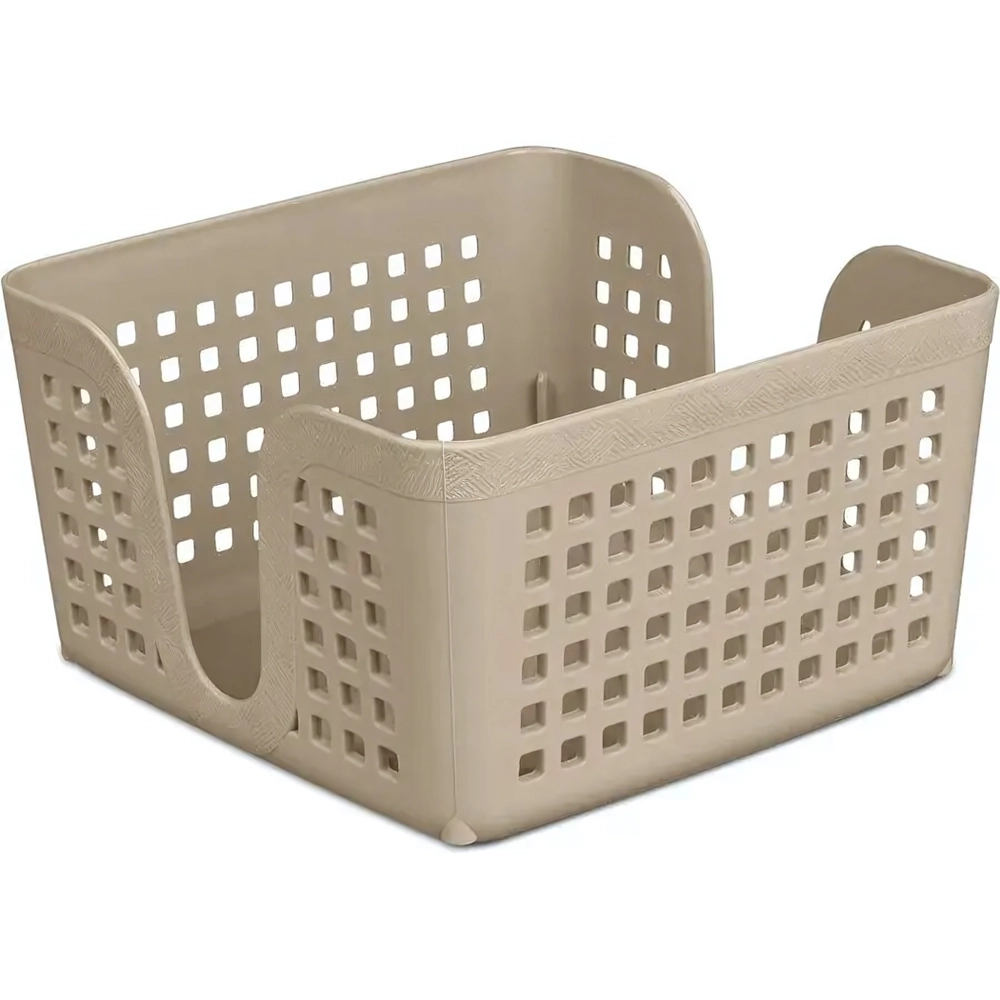 Салфетница Лофт 15 см квадратная (латте)