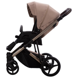 Детская коляска Bebetto Loren Sand 3 в 1 с автокреслом Avionaut Cosmo 02 бежевый