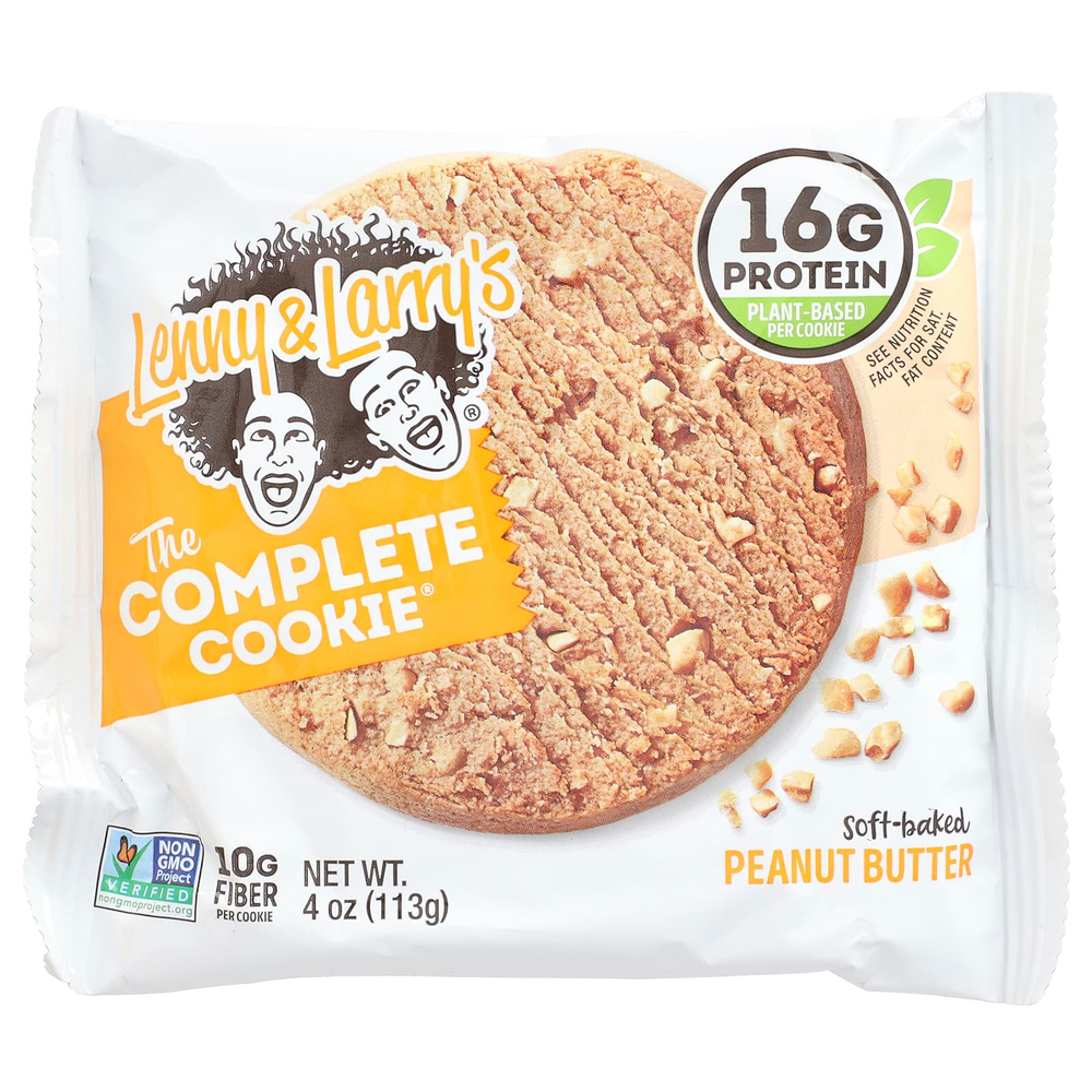 Lenny & Larry's, The Complete Cookie®, арахисовая паста, 12 видов печенья, 113 г (4 унции)