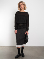 Юбка Париж (черный)