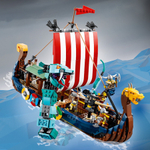 Конструктор LEGO Creator 3in1 31132 Корабль викингов и Мидгардский змей