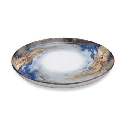 GBSBLB27DU101615 Тарелка Круглая Борт Вертикальный D=27 См., Плоская, Фарфор, Andromeda
